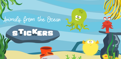 Stickers in the ocean