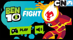 Ben-10-Heatblast-Fight