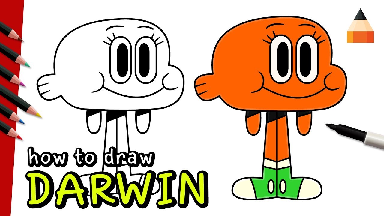 How-To-Draw-Darwin