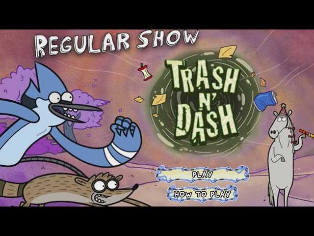 Regular-Show-Trash-And-Dash
